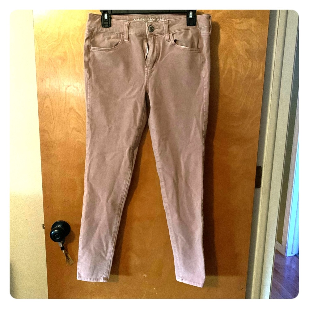 American Eagle Light Pink Jeans